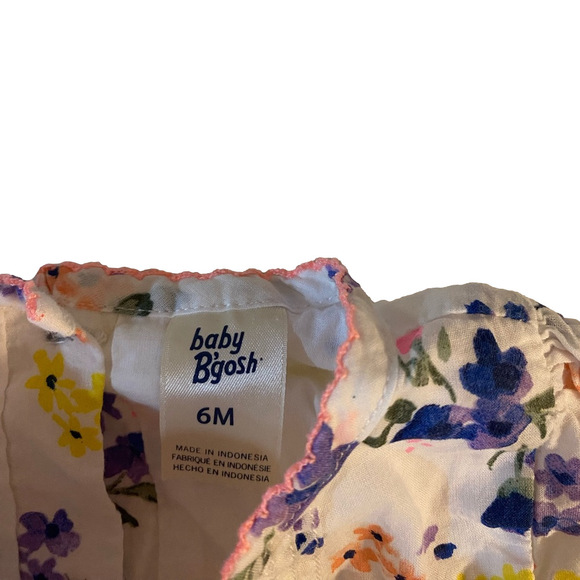 OshKosh B'gosh 2-Piece Floral Print Dress - Baby Girl 6 months - Picture 3 of 6
